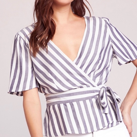 NWT BB DAKOTA WRAP BLOUSE - Picture 6 of 9